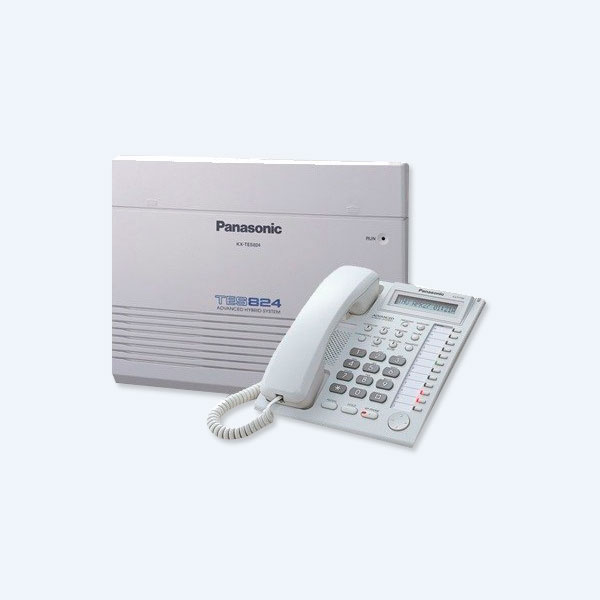 Conmutador Panasonic, 3 lineas, 8 Extenciones (expandible)