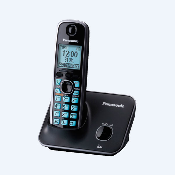 Teléfono Digital Inalámbrico Panasonic KX-TG4111, Pantalla LCD de 1.8''
