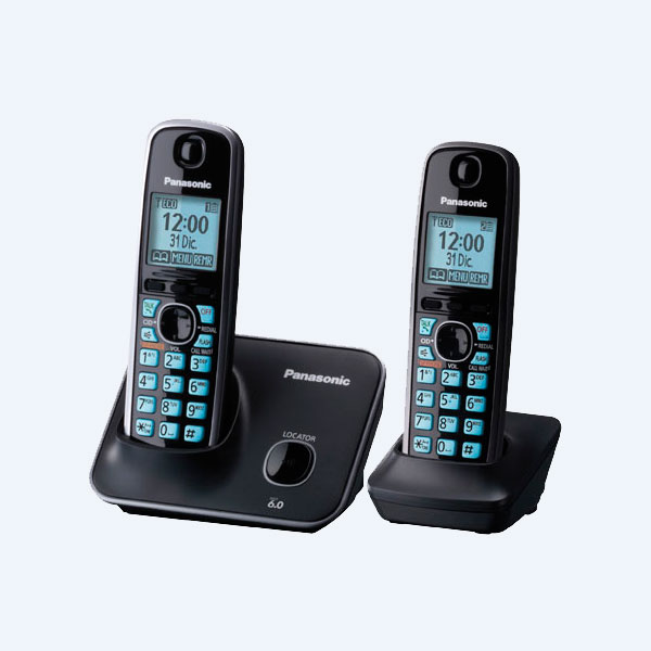 Telefono Panasonic KX-TG4112MEB, Inalámbrico