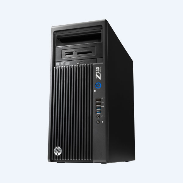 Workstation HP Z230, MT,  Xeon E3-1271v3, 8GB RAM, 1TB DD/128 GB SSD, DVDRW, W7/8.1 Pro