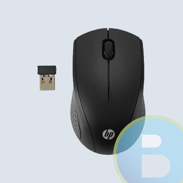 Mouse Óptico HP, USB, Inalámbrico, 3 Botones, Negro
