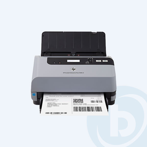 L2738A - Esc&aacute;ner HP Enterprise Flow 5000 S2, 25ppm, USB, 300dpi, D&uacute;plex