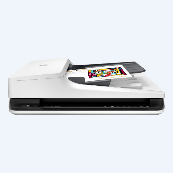 Escáner HP Scanjet Pro 2500 F1, 20 ppm, Cama Plana/ADF, Dúplex, Ethernet