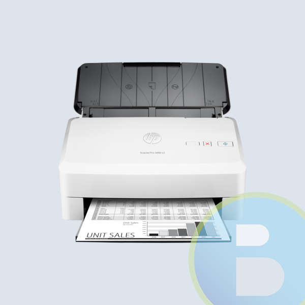 L2753A#BGJ - Escaner HP SCANJET PRO 3000 S3, 3500 P&aacute;ginas, Dpi, USB, D&uacute;plex