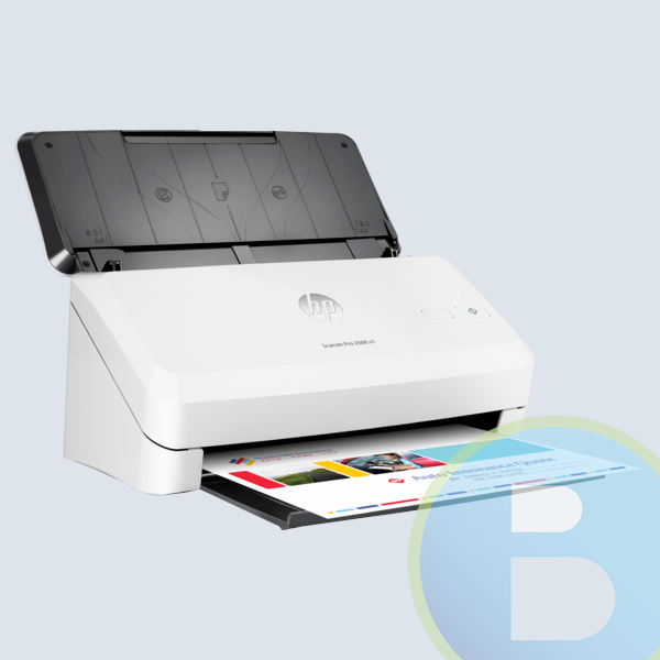 Escaner HP SCANJET PRO 2000, ADF, 24PPM, USB 2.0, Dúplex, Windows, Ethernet