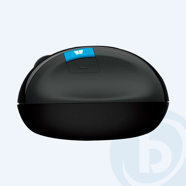 L6V-00009 - Mouse &Oacute;ptico Microsoft BLUETRACK, Inal&aacute;mbrico, SCULPT ERGONOMIC, Negro