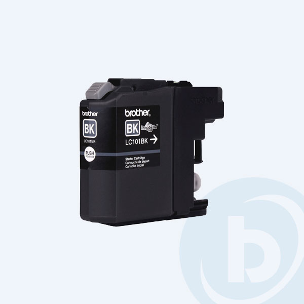 LC101BK - Cartucho Brother LC101BK, Negro, 300 P&aacute;ginas, para Impresoras DCP-J152W/MFC-J245/MFC-J285DW/MFC-J450DW