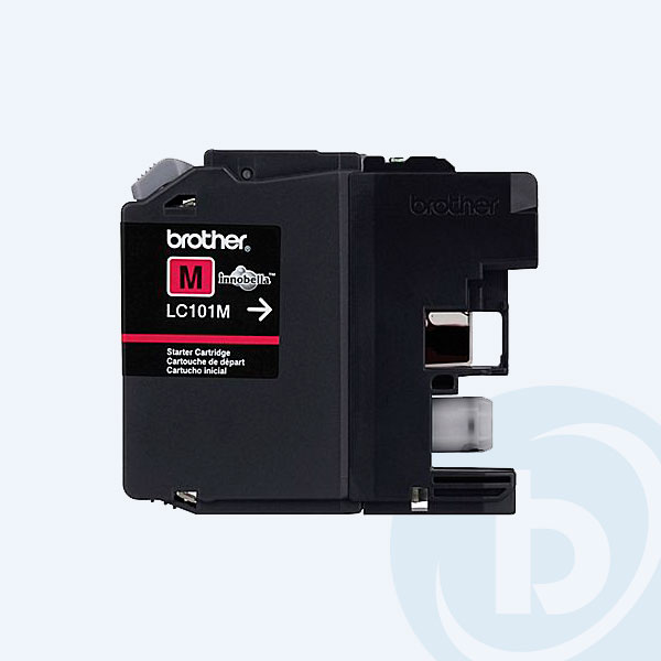 LC101M - Cartucho Brother LC101M, Magenta, 300 P&aacute;ginas, para Impresoras DCP-J152W/MFC-J245/MFC-J285DW,