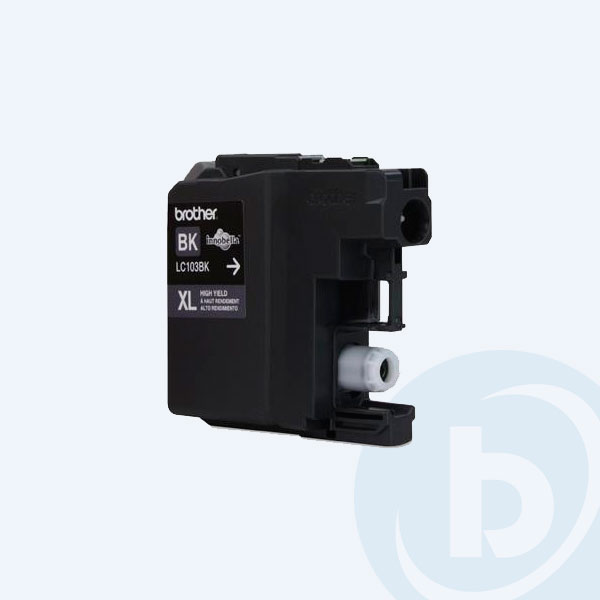 LC103BK - Cartucho Brother LC103BK, Negro, 600 P&aacute;ginas, Alto Rendimiento
