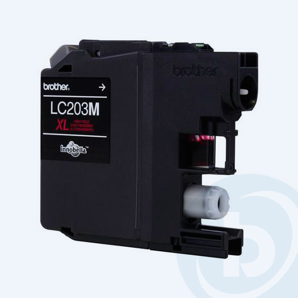 LC203M - Cartucho Brother LC203M, Magenta, Alto Rendimiento