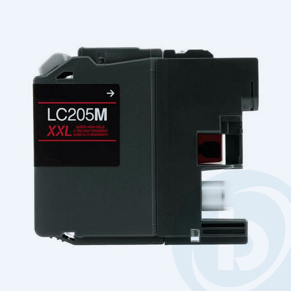 LC205M - Cartucho Brother LC205M, Magenta, Alto Rendimiento