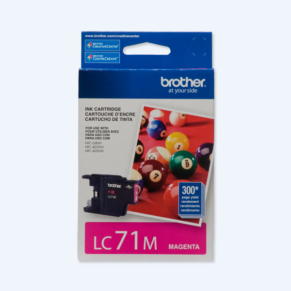 Cartucho de Tinta Brother Magenta Innobella,300pags,Para Multifuncionales 3 en 1 y 4 en 1
