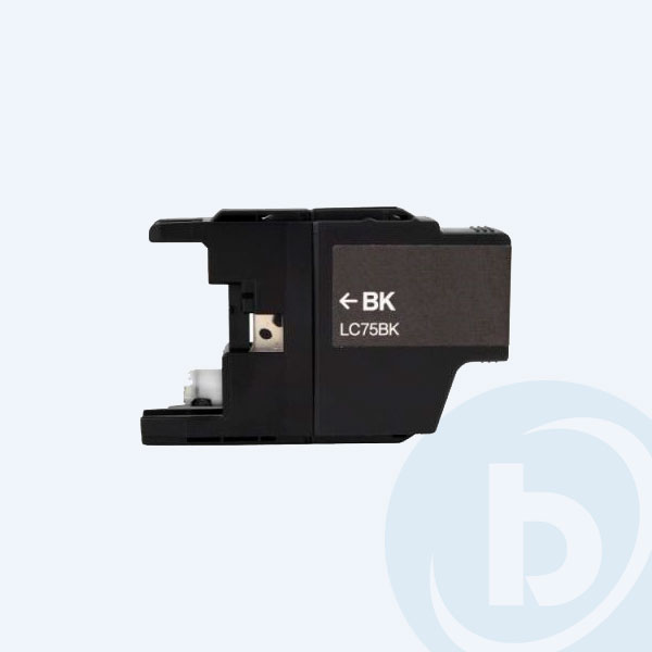 LC75BK - Cartucho Brother 75 Negro, P/MFCJ6510DW, MFCJ6710DW, 600pags