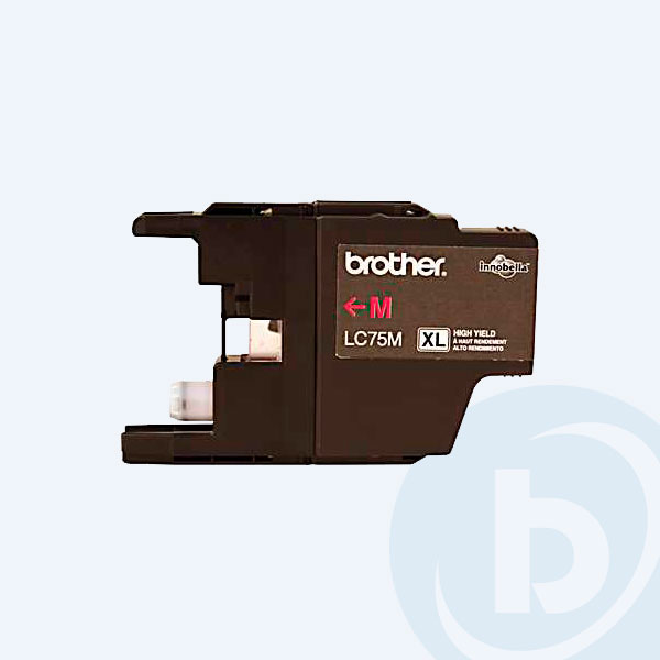 LC75M - Cartucho Brother 75 Magenta, P/MFCJ6510DW, MFCJ6710DW, 600pags