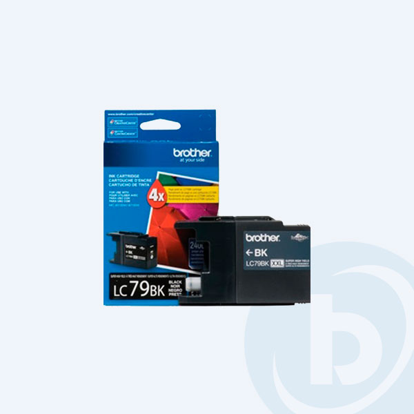 LC79BK - Cartucho Brother 79 Negro, P/MFCJ6510DW, MFCJ6710DW, 2400pags