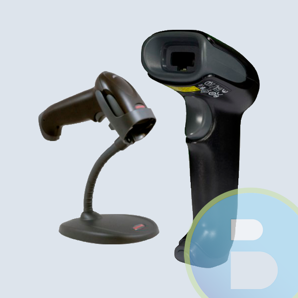 Lector de Código de Barras Honeywell 1D, Láser Automático, USB, Base