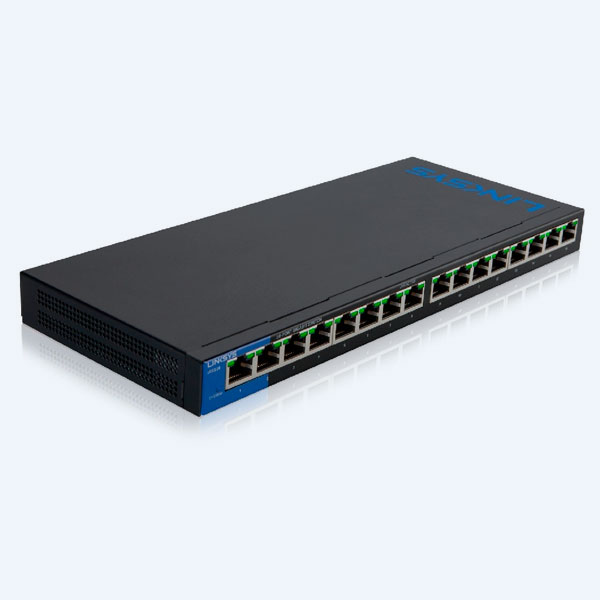 Switch Linksys LGS116P, 16 Puertos 10/100/1000Mbps, 8 Puertos PoE