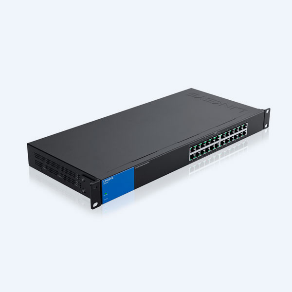 Switch Linksys LGS124P, 24 Puertos 10/100/1000Mbps, PoE