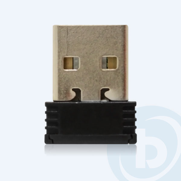 LKAD-400 - Adaptador de Red Acteck Nano, USB, Negro