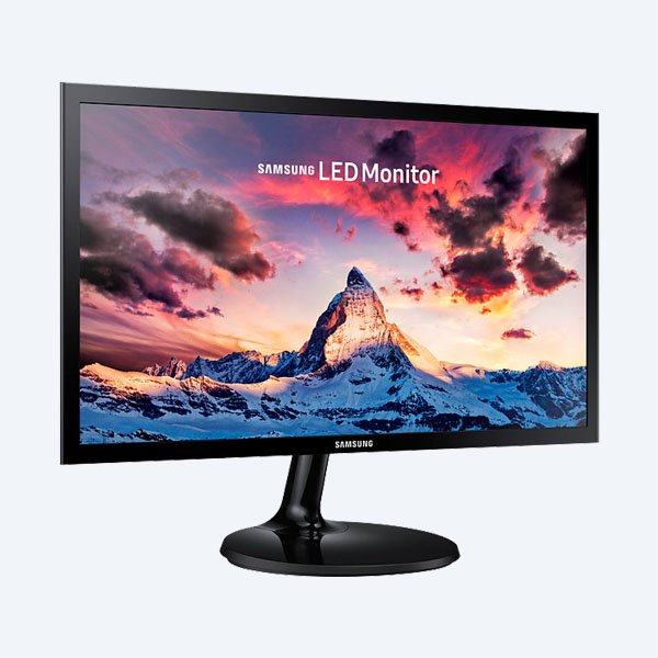 LS24F350FHLXZX - Monitor LED Samsung LS24F350FHLXZX, 24", 1920X1080, HDMI/D-SUB, Full HD