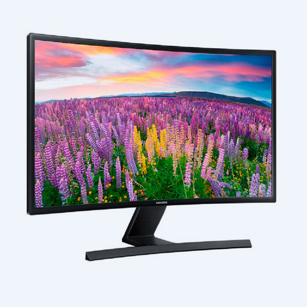 LS27E510CS/ZX - Monitor LED Samsung S27E510C, 27'', Curvo, Full HD, 1920x1080, D-Sub/HDMI