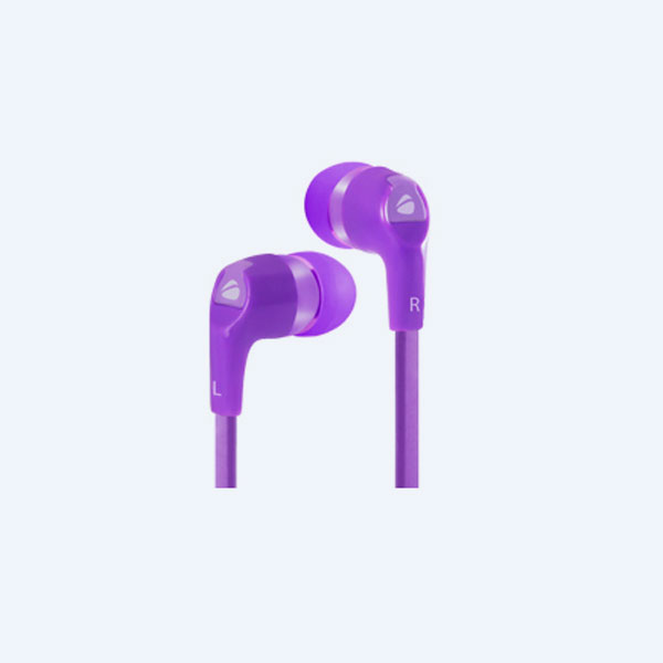 Audífonos Acteck EB-800, Earbuds, Morado