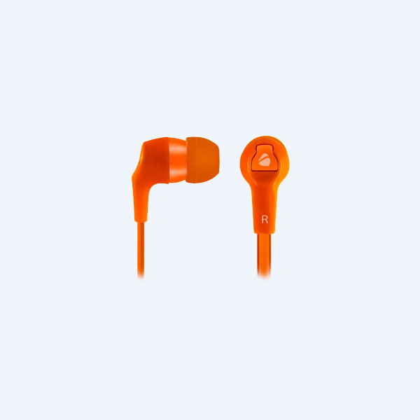 Audífonos Acteck EB-800, Earbuds, Naranja
