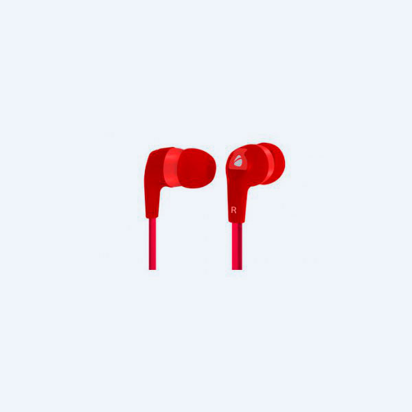 Audífonos Acteck EB-800, Earbuds, Rojo