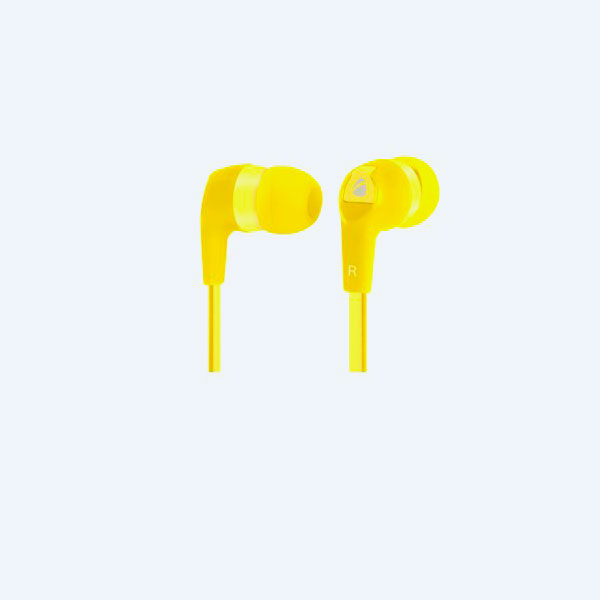 Audífonos Acteck EB-800, Earbuds, Amarillo