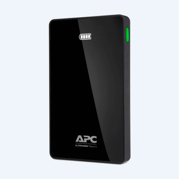 Batería Portátil APC M10BK, 10000mAh, USB