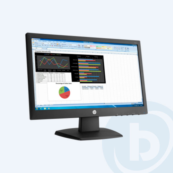M1T37AA - Monitor LED HP V222, 21.5'', Full HD, 1920x1080, VGA/DVI