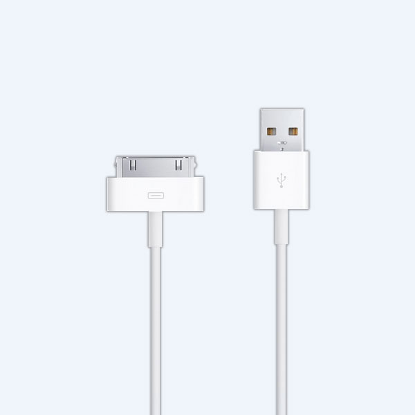 Cable de Extensión Apple, 30 pin a USB, para iPhone, iPod y iPad