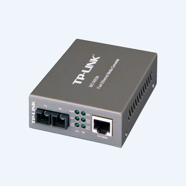 Convertidor de Medios  TP-LINK, Multi-Todo,  10/100MBPS Conector SC Hasta 2KM