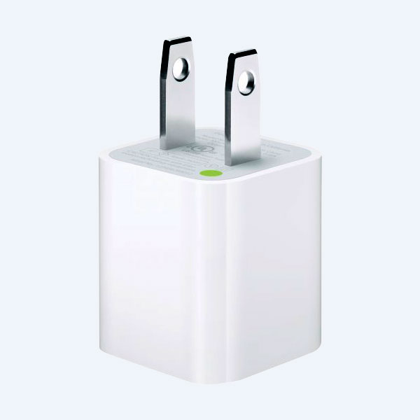 Adaptador de Corriente USB Apple, 5W, para iPad iPhone y iPod