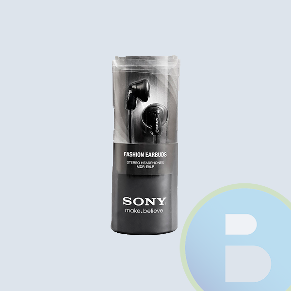 Audifonos SONY E9-L9, Earbuds, Negro, Conector 3.5 mm