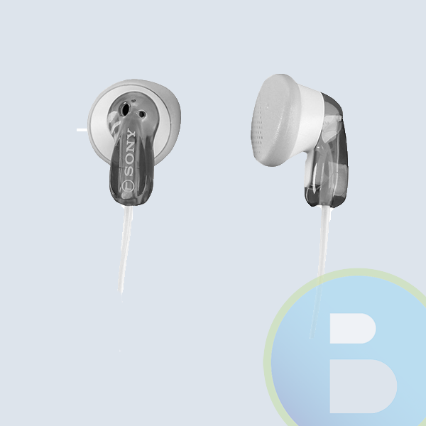 MDRE9LPHCU - Audifonos SONY E9-L9, Earbuds, Blanco/Gris