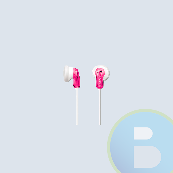 Audifonos SONY E9-L9, Earbuds, Rosa