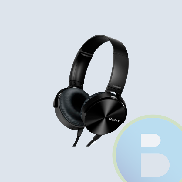 Audifonos SONY ZX-450, Earbuds, Negro, Manos Libres