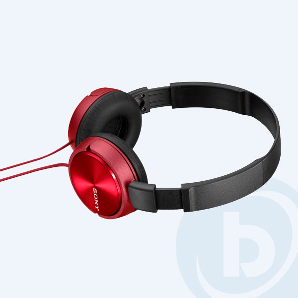 MDR-ZX310/R - Aud&iacute;fonos con Diadema Sony MDR-ZX310, Plegables, Rojo