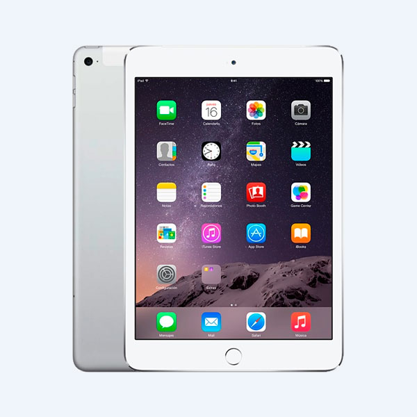 Apple iPad Mini con pantalla retina, 16GB, WiFi + Cellular, Plata