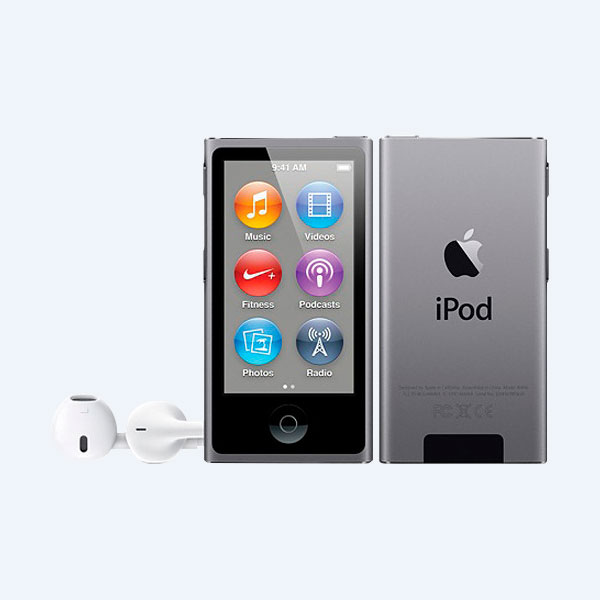 iPod Nano, 16 GB, Gris Espacial