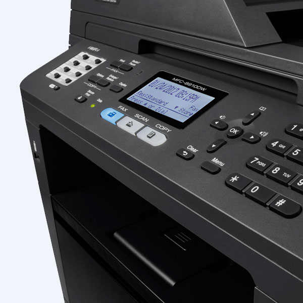 MFC8910DW - Multifuncional Monocrom&aacute;toco Brother MFC8910DW, 42ppm Negro, USB/Ethernet