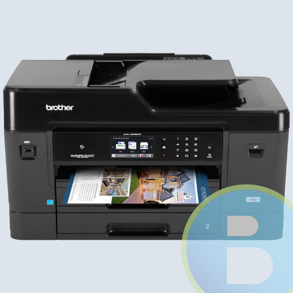 MFCJ6930DW - Multifuncional Inyeccion Brother MFC-J6930DW, 35PPM, WIFI/USB/Doble Bandeja