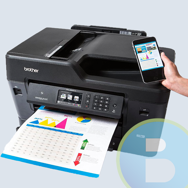 Multifuncional Inyeccion Brother MFC-J6930DW, 35PPM, WIFI/USB/Doble Bandeja