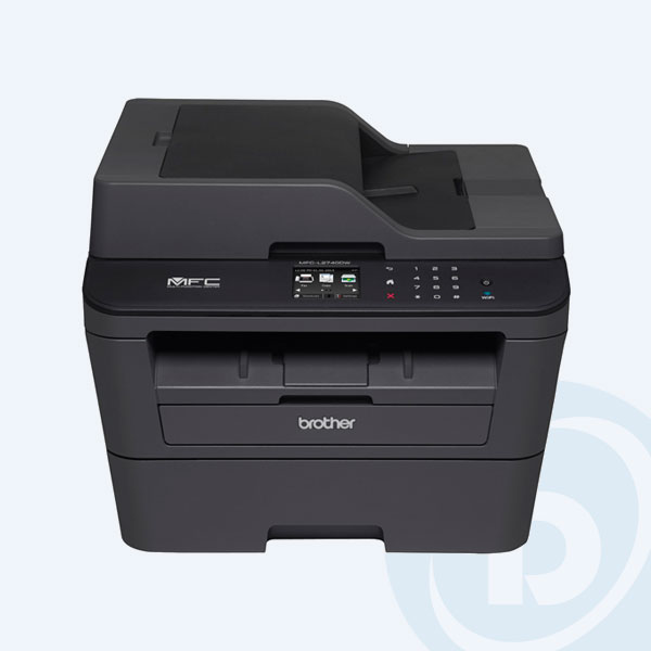 MFCL2740DW - Multifuncional L&aacute;ser Monocrom&aacute;tico Brother MFCL2740DW, 32 ppm Negro, Ethernet/USB/WiFi, D&uacute;plex