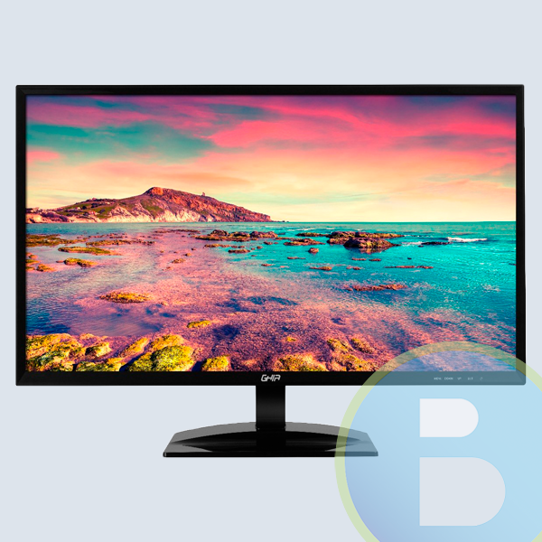 MG2217 - Monitor Ghia MG2217, LED 21.5", Full HD, Widescreen, HDMI, Bocinas Integradas (2 x 6W), Negro