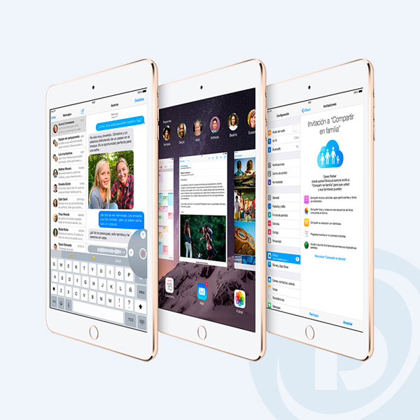 MGYU2CL/A - iPad Mini 3, WiFi+Cellular, 128GB, Dorada