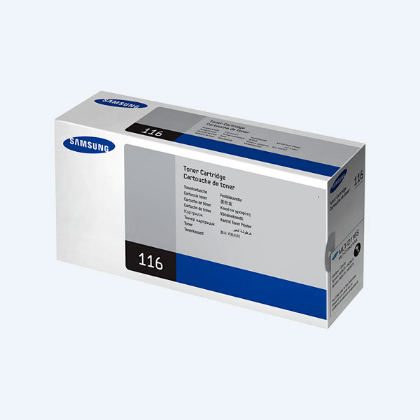 Tóner Samsung MLT-D116S/XAX, Negro, 1200 páginas, para SL-M2675FN/SL-M2825ND/SL-M2875FD/