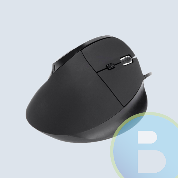 MODAOW30 - Mouse Vertical Modao W30, Ergon&oacute;mico, 3200dpi, Metalico, 6 Botones