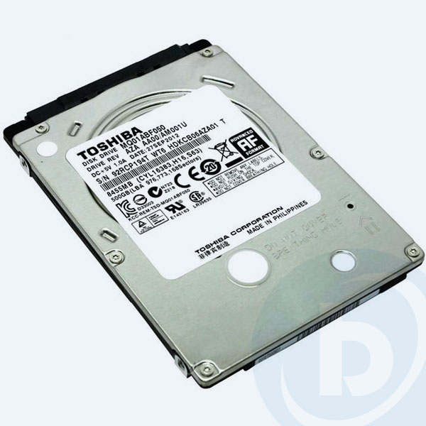 MQ01ABF050 - Disco Duro Interno Toshiba MQ01ABF050, 7mm, 500GB, 2.5", SATA 3, Para port&aacute;til